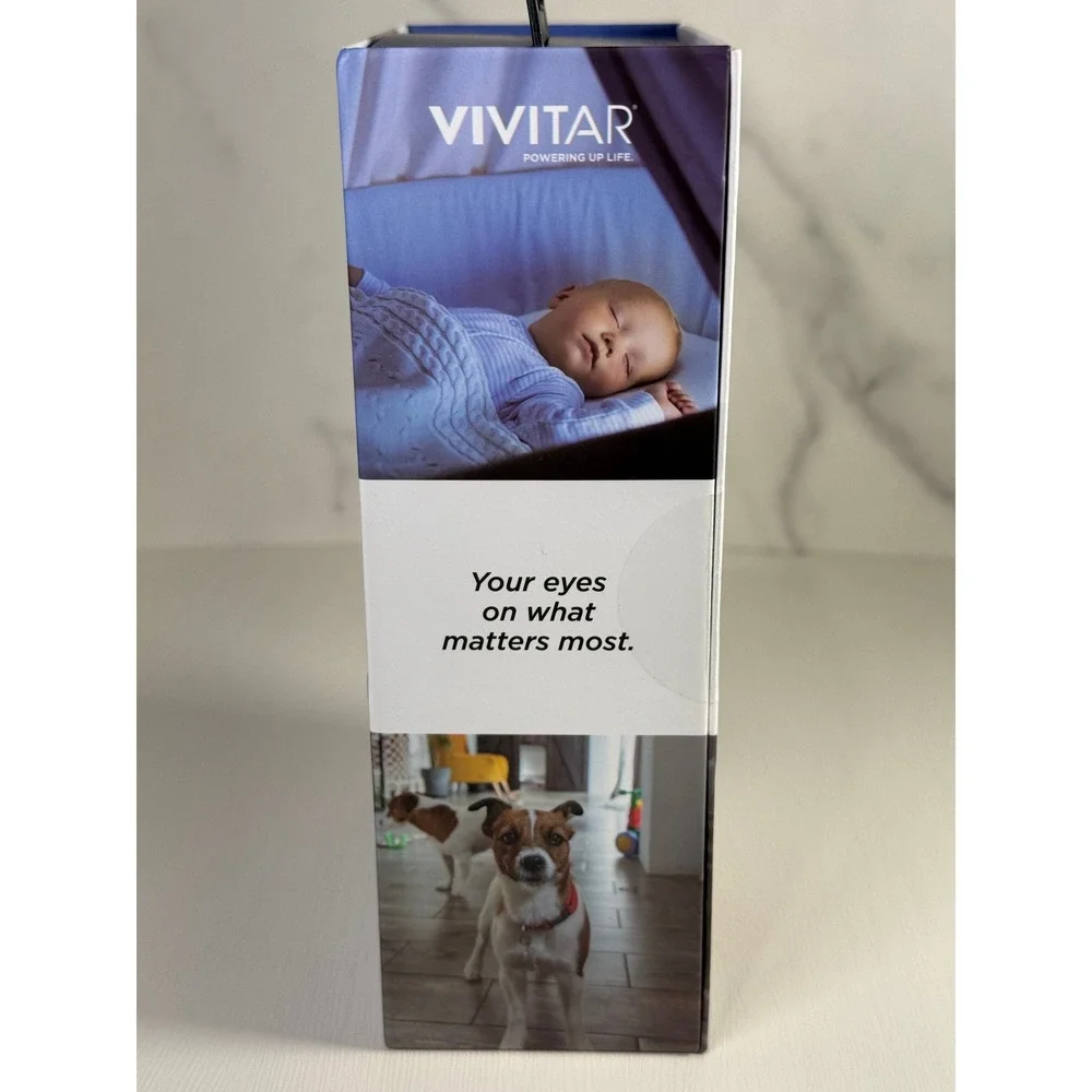 Vivitar Wi-Fi Indoor Security Camera with Two Way Intercom and Night Vision
